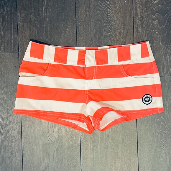 Roxy Striped Beach Shorts - Picture 2 of 10